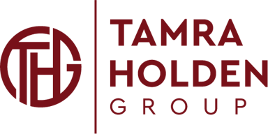 Tamra Holden Group Logo Red and Horizontal